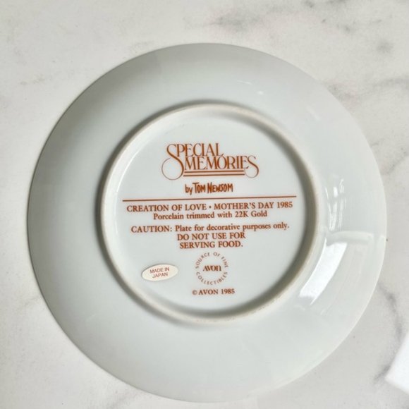 FREE ADD-ON VTG Creation of Love Special Memories by Tom Newsom Porcelain - Picture 5 of 5